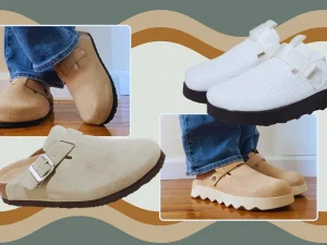 Comfortable Birkenstock dupes close-up