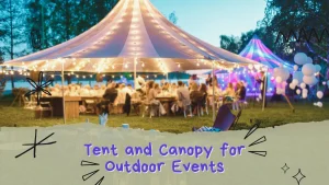 Canopy for outdoor events
