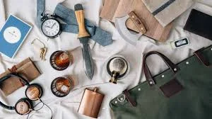 Bespoke Post review with knives, flasks, and outdoor gear