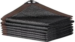 Black shade cloth