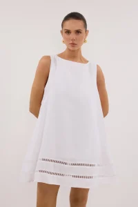 White Linen Dress for Your Body Type