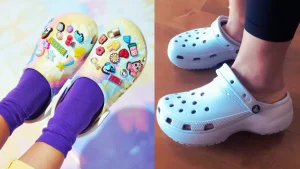 Crocs Comfortable footwear with playful charms