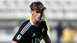 Nico Paz a young footballer