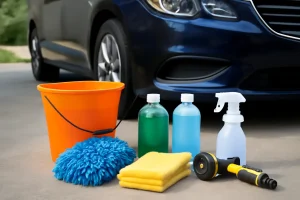 how to best wash your car at home 