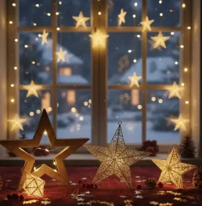 christmas star tree topper 