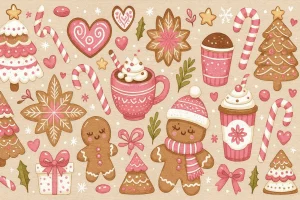 cute christmas wallpaper 4k