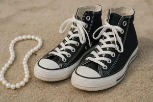 pearls and chucks