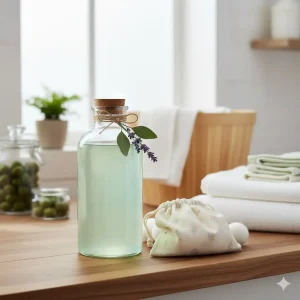 green laundry detergent