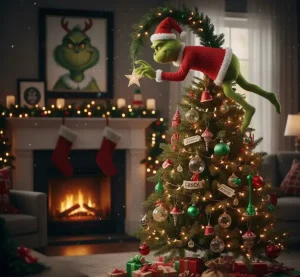grinch christmas tree