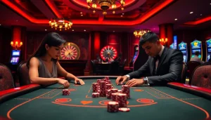 Experience the thrill of Bdtk3 Vip at a luxurious poker table surrounded by excitement and professional ambiance.