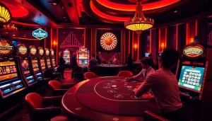 Thu hút người chơi bằng ứng dụng CG79 tại bàn poker sang trọng của casino giữa những trò chơi sống động.