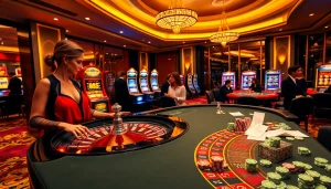 Engage in high-stakes gaming with the vibrant scene at https://nohu90pa.com featuring roulette and poker.