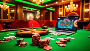Experience thrilling gameplay at Vuabai9 casino with vibrant tables and exciting games.