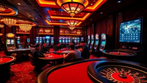 Experience thrill and excitement at lương sơn tv, showcasing vibrant casino gaming action.