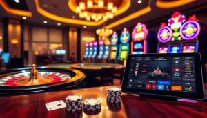 Experience the ultimate gaming at bk8thai ทางเข้า with vibrant casino tables and engaging gameplay.