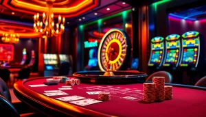 Experience the excitement of poker and roulette at https://thabet.vegas/ with vibrant casino visuals.