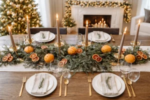 christmas table decorations