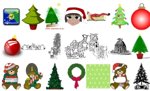 Christmas Clip Art for Designers and Creators