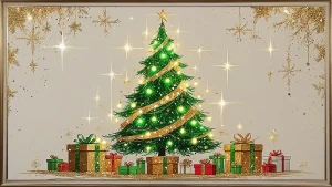 Sparkling Glitter Christmas GIFs