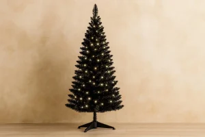 black christmas tree skirt 