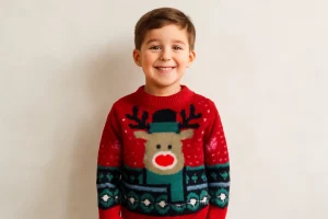 boys light up christmas sweater