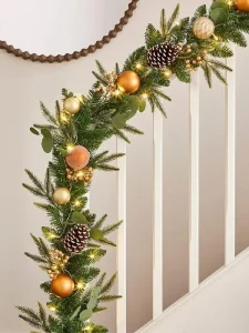 christmas garland realistic 