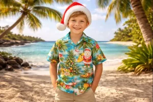 christmas hawaiian shirt