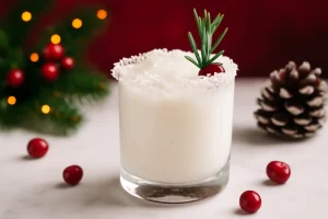 christmas margarita coconut