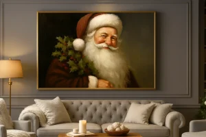 christmas paintings easy