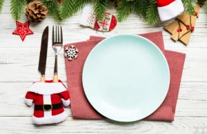 christmas plates