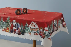 christmas table cloth