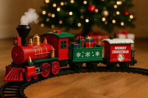 christmas train set