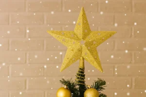 christmas tree topper lighted 