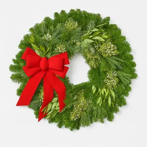 christmas wreath outdoor 