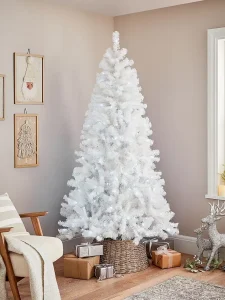 white christmas tree
