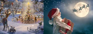 Magic of Merry Christmas Images