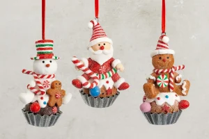 christmas themed cupcakes