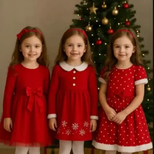 little girls christmas dress 