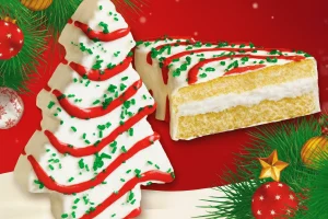 Holiday-themed Little Debbie snack cakes