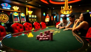Experience the thrill of high-stakes poker at https://789paka.com with vibrant casino visuals and engaged players.