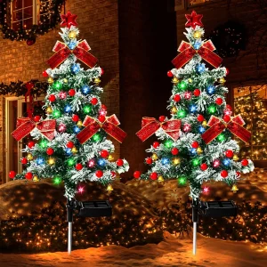 outdoor christmas lights solar 