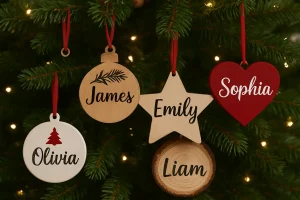personalized christmas ornaments