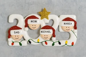 unique personalized christmas ornaments 