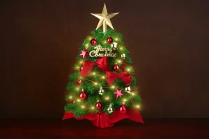 skinny christmas tree 7 ft 