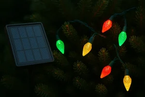 solar christmas lights