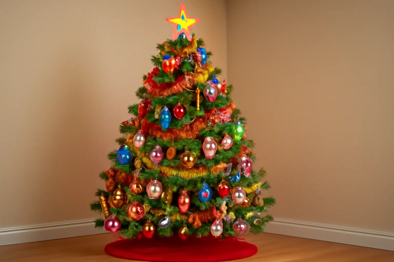 tacky christmas tree