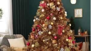 red and gold christmas decorations ideas 