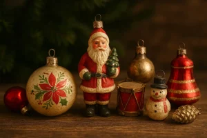 vintage christmas decorations