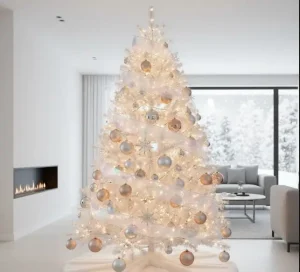 warm white christmas tree lights