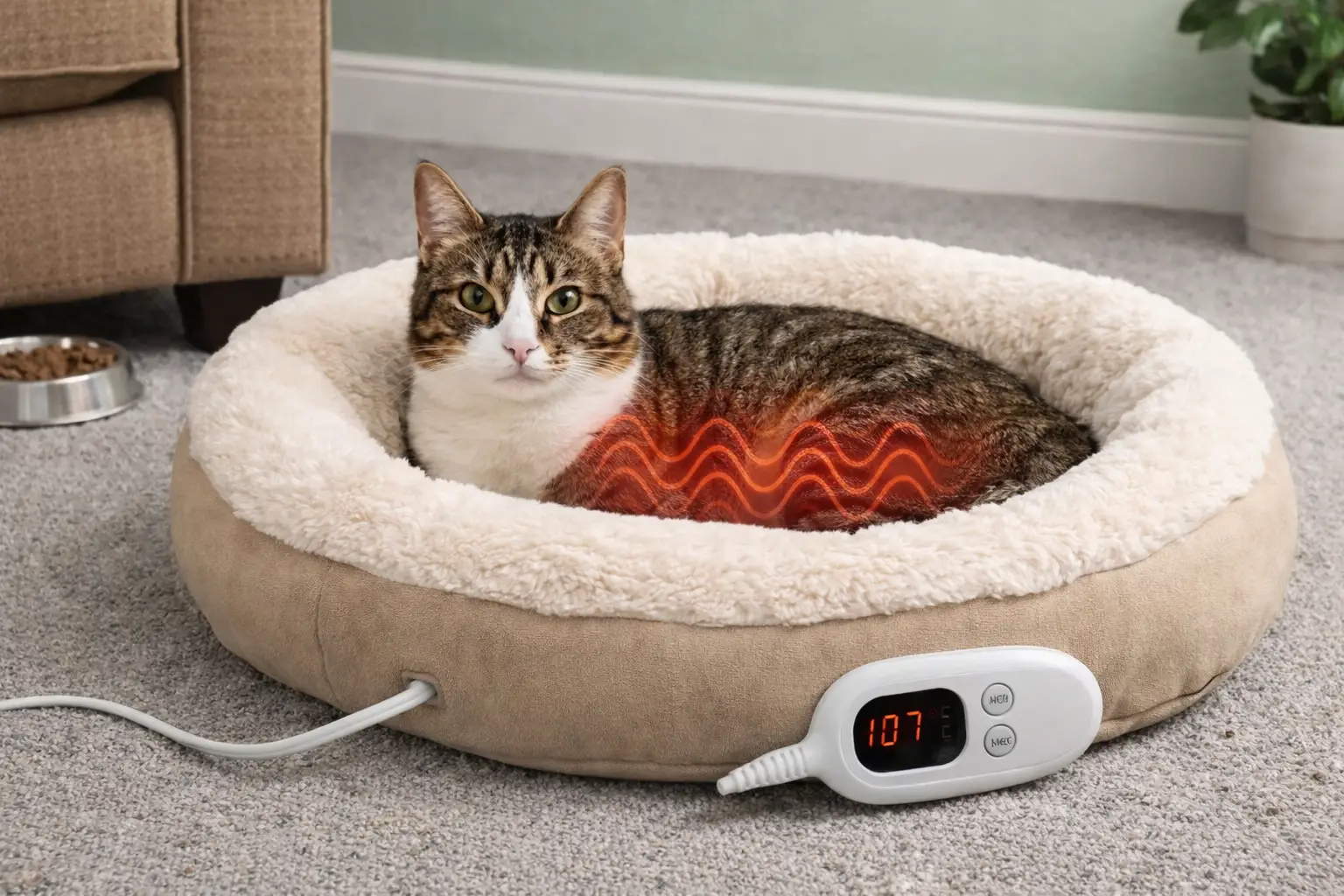 heating pet bed